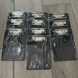 Mini Clipboards 4 x 6 Inch (10 Pack) - Brand new, still in the package!
